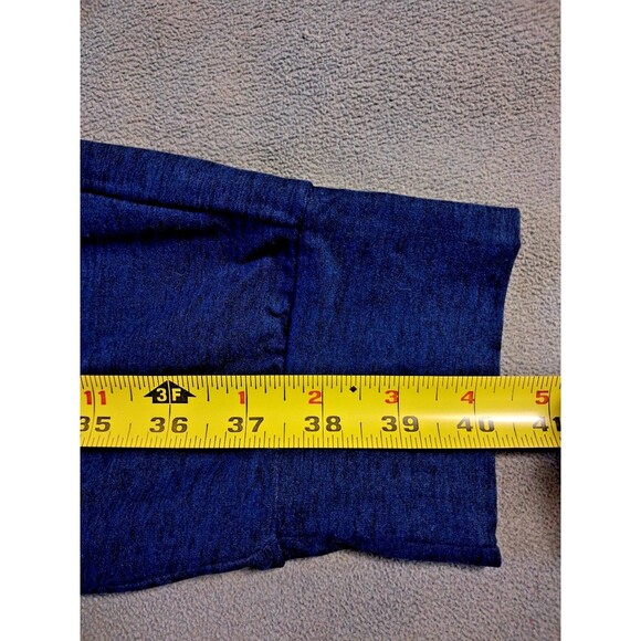 90 Degree by Reflex Men’s Joggers – Dark Blue Tapered Athletic Pants Zip Pocket - Picture 8 of 8